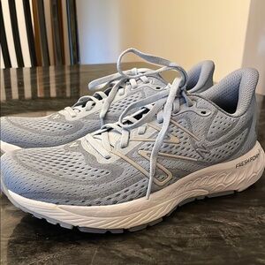 New Balance Blue Athletic Shoes Mesh Upper